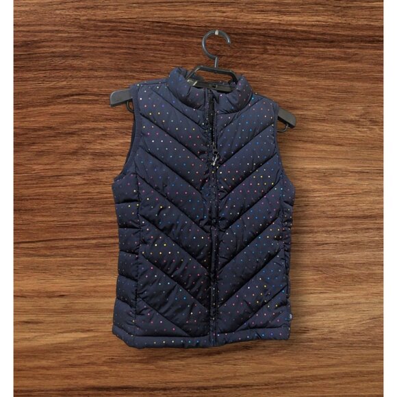 Gap Kids ColdControl Water-Resistant Puffer Vest With Colorful Polka Dots - Picture 3 of 7